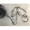 Crystal Palace Fizz Eyelash Yarn #7114 Shadows - Greys, Black