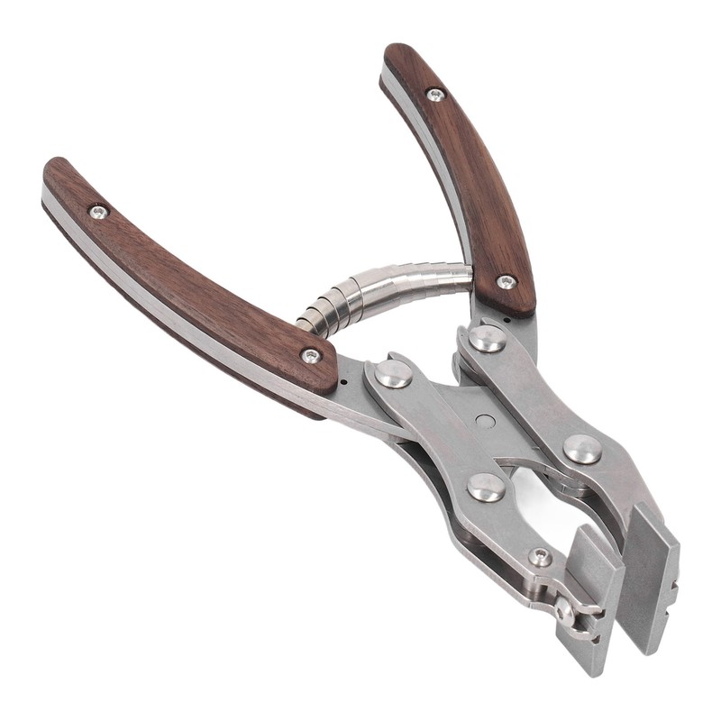 Flat Pliers Wooden Handle Alloy Steel Mouth 38mm Jaw Width