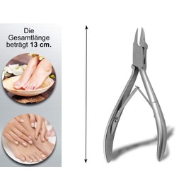 InstrumenteNrw Nagelzange für tief eingewachsene Nägel Excellent TOP-INOX 13 cm