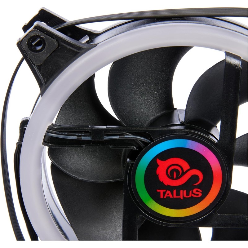 Talius FAN04 Spectrum Dual Ring 12cm PC Fan 12cm 1500RPM