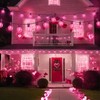 LAMPHOME LED Outdoor String Light, 26Feet Patio Lights with 12+1Edison