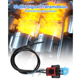 8PCS Injector Pigtail Connector PT3739 Fit for Chevy GM Vehicles 2017-2024, Multi-Purpose Pigtail Kit Fit for Duramax L5P Engine V8 6.6L Replace 19368140 1936-8140