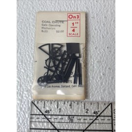 Grandt Line On3 1/4" #K-20 Coal Chute Gate Operating Mechanism (Plastic)
