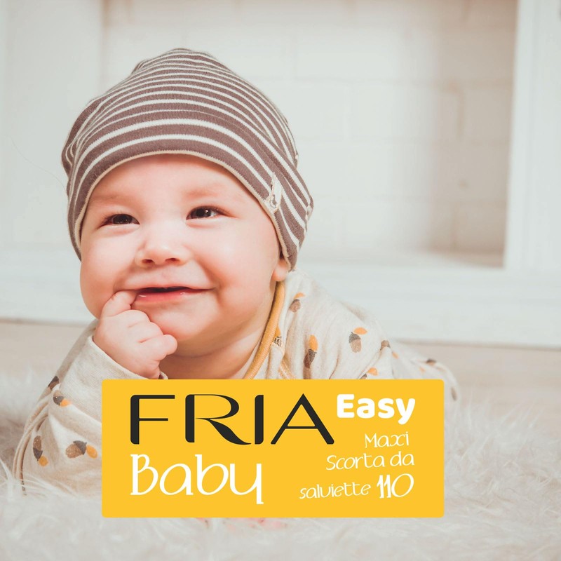 Fria Easy Baby Nappy Changing Wipes with Aloe Vera and