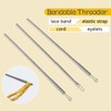 Bendable Drawstring Threader 8.9 Inch, Flexible Drawstring Cords Threading Tool