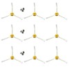 MIRTUX Kit of 9 Side Brushes, Compatible with Roomba Series