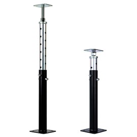 2 Pack Basement Floor Jack 20" - 33" Adjustable Jack Adjustable Support Beam House Jack Post - Suitable for Cellar Ceilings, Underground Passage, basements, Underground bunkers