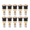 10 Pcs Brass Valve Stem TR501 High Strength Tubeless Truck