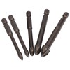 5Pcs Cross Tile Drill Bit Carbide Hex Shank Drills Bits