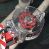 Gate Valve Lockout Transparent 4 Hole Protective Valve Handle Lockout