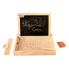 Bandeja Didáctica Montessori Ingeniacreapizarron Doble Cara                                                                                           