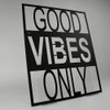 FH FalkonHome Good Vibes Only Metal Sign 318 x 400
