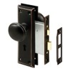 Prime-Line E 2495 Mortise Keyed Lock Set with Classic Bronze
