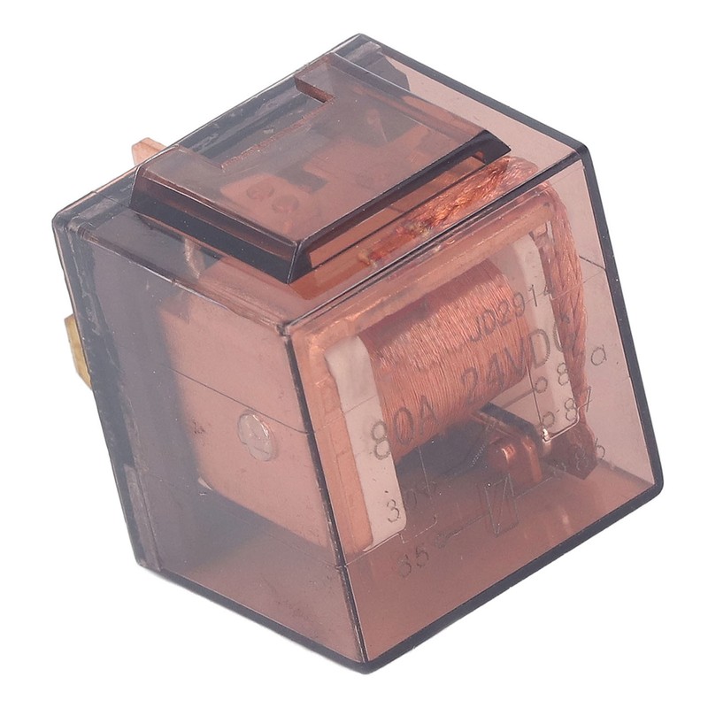 10PCS SPDT 5 Pin Relay Copper Contact Acrylic Waterproof Housing
