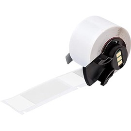 Brady Self-Laminating Vinyl Wrap Around Wire and Cable Labels for M610, M611, M710, BMP61, and BMP71 Printers - 2.5" x 1". M6-21-427