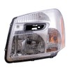 Brock Replacement Driver CAPA-Certified Halogen Headlight Compatible with 2005-2009 Equinox