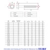 TERF® 6.0 X 25mm Advanced Turbo Coach Screws 6.0 X