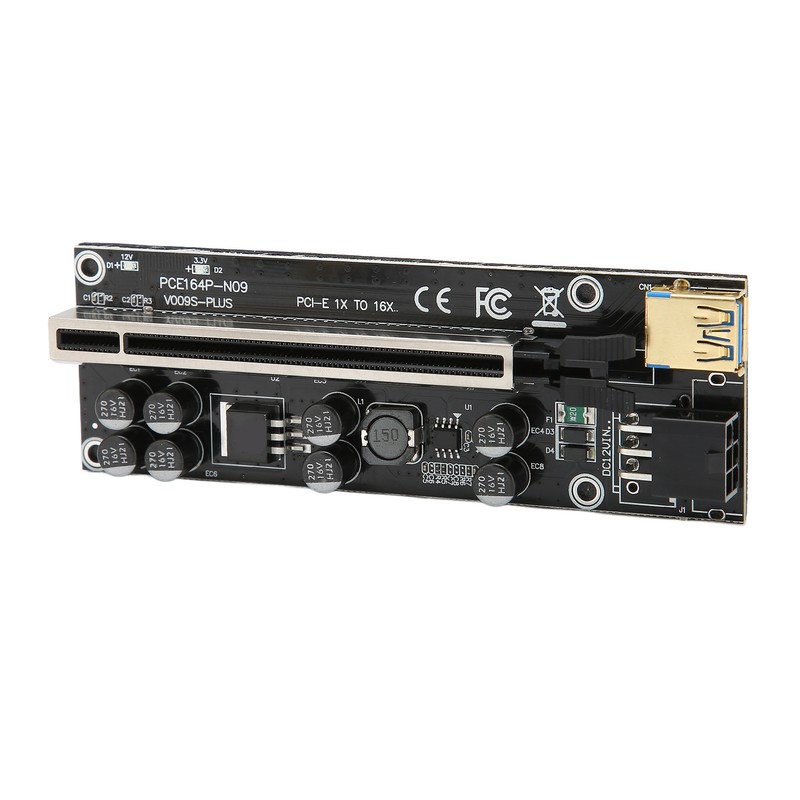 Riser Adapter Card 6P Interface Fixed Buckle Power Protection Fine