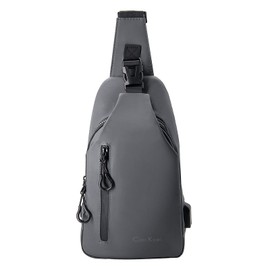 Long Keeper Lightweight Sling Backpack – Unisex Chest bag Crossbody Backpack with USB Port, One Strap Sling Shoulder Bag Travel Sports Gym day pack Backpack