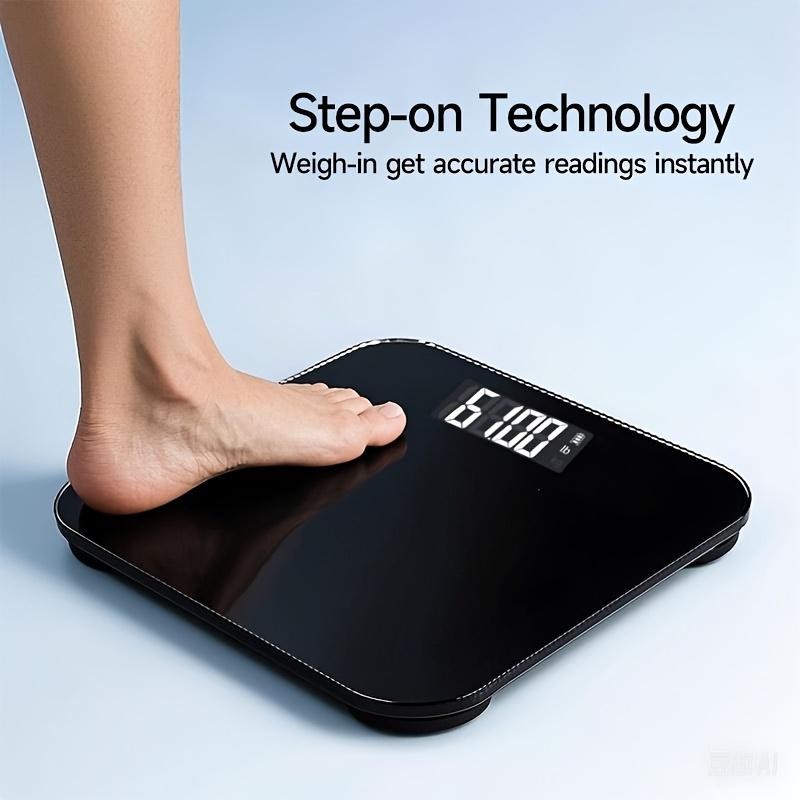 LED Display Digital Bathroom Weighing Scale with thermometer - Extra