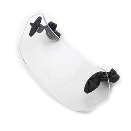 Karun 8.3 inches (210 mm) Windscreen Extension, Windshield, Extension, Spoiler Air Deflector Windshield, Clip-On, General Purpose, For F800 R1200GS Clear, Transparent