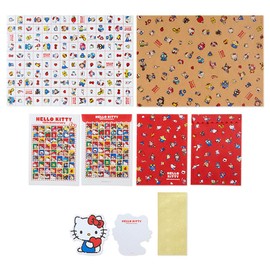 Sanrio Sanrio Characters Design Paper & Bag Set Hello Everyone! 11.8 x 8.5 x 0.2 inches (30 x 21.5 x 0.5 cm) Character SANRIO 129992