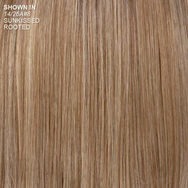 Paula Young Shannon Versafiber Wig Mid-Length, Straight Bob Wig In Heat-Resistant, Curlable Fiber/Multi-tonal Shades of Blonde, Grey, Brown, and Red