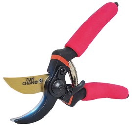 Garden Shears 8" Professional Pruning Shears for Gardening,Garden Scissors,Garden Clippers,Pruning Scissors,Garden Clippers,Gardening Shears Red