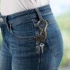 TEANTECH Carabiner Keychain | Vintage Multi-functional Key Chain | Suitable
