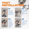 Retrofit Recessed Fire Sprinkler Escutcheon 1/2 in. IPS - Split