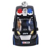Policeman Car Toy Strong Alloy Detailed Texture Lights Sound Effect