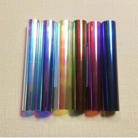 Morezmore M00797 Angelina Fantasy Film 6 Color Sampler Pack Fusible Heat Bondable for Making Wings and Resin Crafts QC1