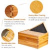 10-Frame Beehive Box Langstroth Deep Brood Box Dipped in 100%