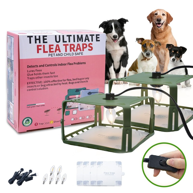 Flea Traps for Inside Your Home, Flea Killer Trap Indoor