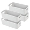 LYLIDIA Pack of 4 Storage Box Organiser Box Container 30
