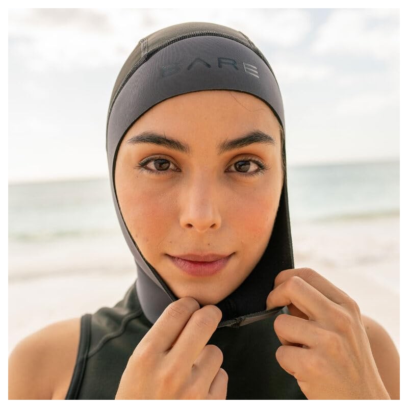 EXOWEAR Hooded Vest Unisex - Black - XL