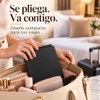 Espejo con Luz de Viaje Plegable,Espejo Maquillaje y Espejo Pequeño