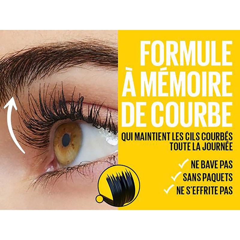 Maybelline New-York - Mascara Volume & Courbe - Colossal Curl
