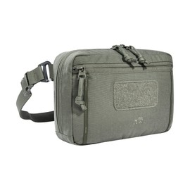 Tasmanian Tiger TT Tac Pouch 8.1 Hip Tactical Equipment Bag with Molle System and Removable Waist Strap, Shoulder Bag, Hip Bag, Backpack Additional Bag, Stone grey-olive IRR