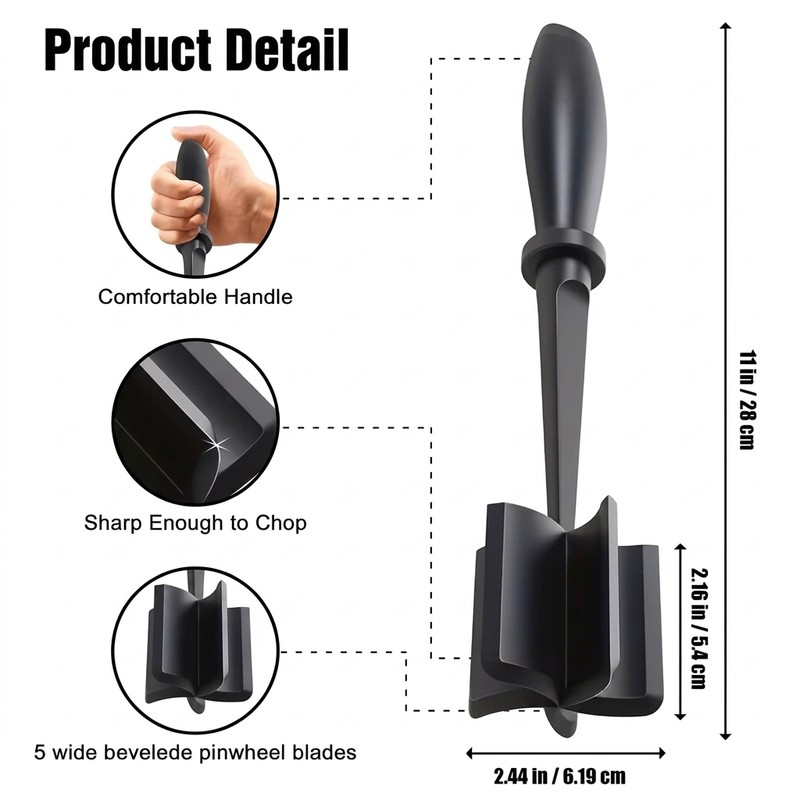 Handheld Meat Grinder for Chopping & Mincing – Compact Kitchen