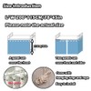 SIQITECHNO Thickened Blackout Bottom Solid Bunk Bed Curtains Students Home