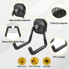 BPOPO 2 Pcs Heavy Duty Magnetic Hooks with Double Prong,