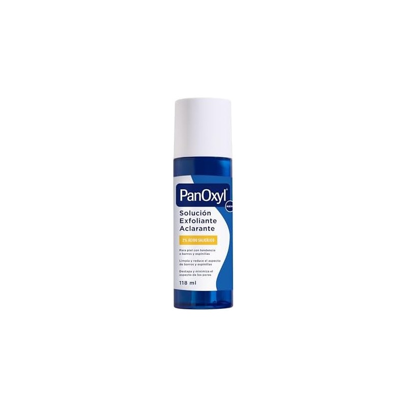 PanOxyl Solución Exfoliante Aclarante con 2% Ácido Salicílico 118 ml