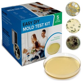 Mold Test Kit for Home - Accurate Black Mold Detection, Professional Air Quality Analysis, Easy-to-Use DIY Mold Testing Kit - Perfect for Residential & Commercial Use, Safe for Kids and Pets MTK_007