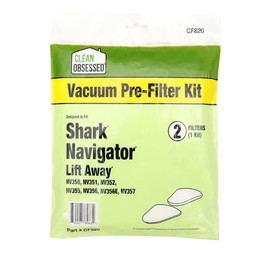 Clean Obsessed Replacement Filter Designed To Fit Shark Navigator Lift Away Models NV350, NV351, NV352, NV355, NV356, NV356E, NV357