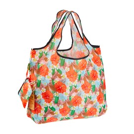 ECO CHIC Foldable Reusable Grocery Bags - Foldable Grocery Bags - Lightweight, Recycled & Reusable Shopping Bags - Waterproof, Packable Tote Fitting in Fine Grocery Bag Carrier