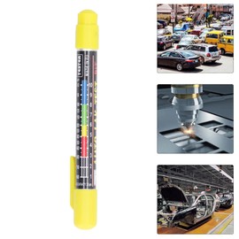 Car Paint Thickness Gauge, Car Body Damage Detector Car Paint Coating Thickness Tester Pen Paint Thickness Meter with Magnetic Tip for Automobile