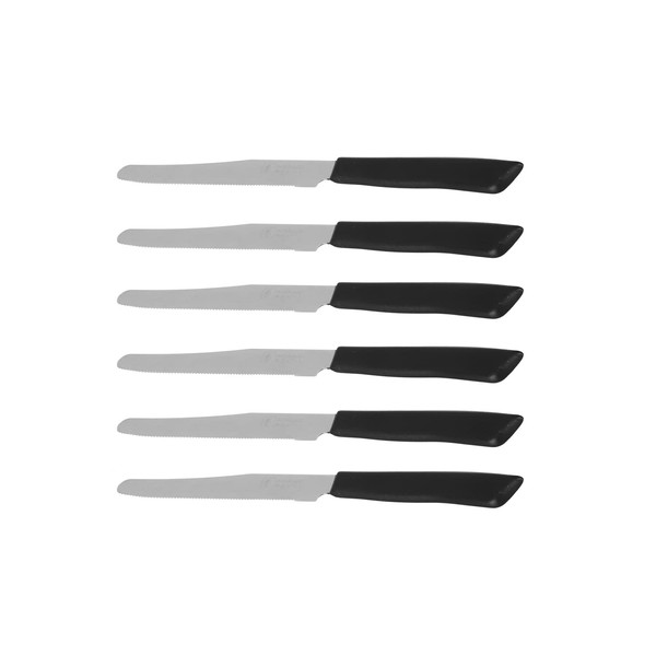 Italian Knives 6 Pack (Black)