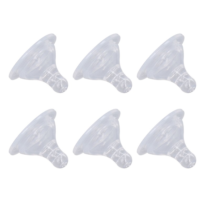 10pcs Infant Silicone Nipples Baby Bottle Replacement Feeding Nipples for