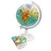 EXERZ 20 cm Globe with Book "My Wild World" 16